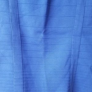 Royal blue skirt with detail